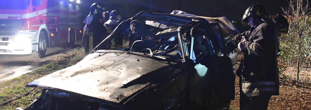 Agrate – Spaventoso incidente nella notte