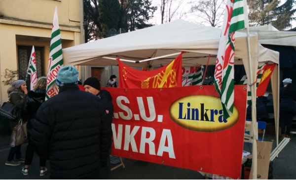 Linkra e Compel: lunedì i lavoratori in presidio in Prefettura
