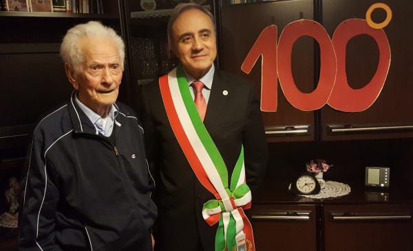 Aicurzio, Paolo Cereda compie 100 anni