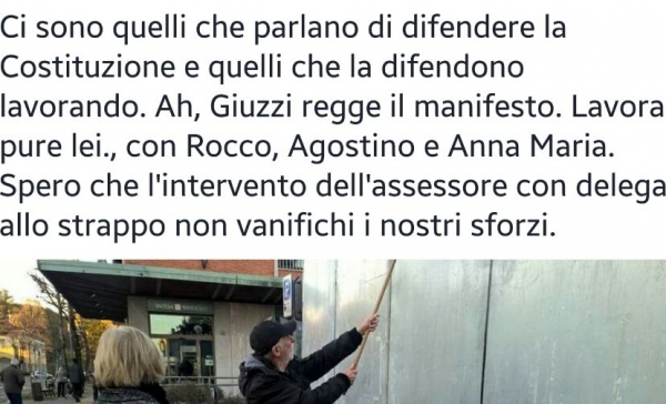 Arcore, manifesti strappati da Perego, il centrodestra chiede le dimissioni