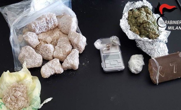 Bernareggio, maxi sequestro di droga