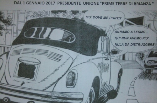 Camparada: volantino anonimo contro il sindaco Carniel, l’arcorese Ambrosini e il Comune di Lesmo