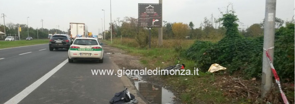 Ciclista travolto sul viale delle Industrie di Monza: condizioni critiche