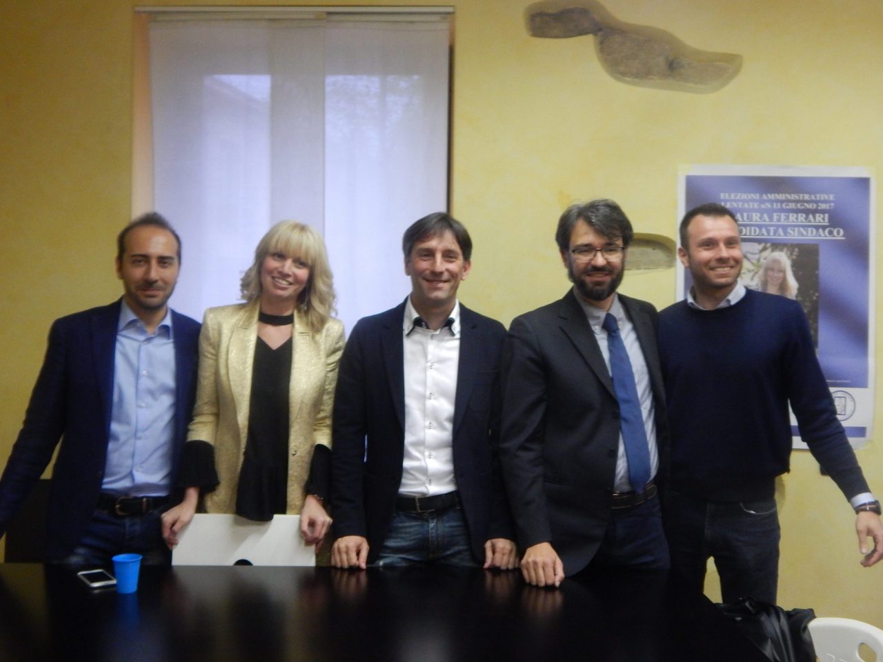 Lentate, il centrodestra inaugura la nuova sede