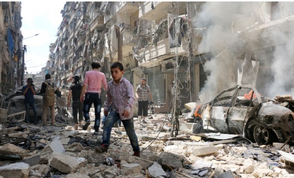 Desio, #Io sto con Aleppo: presidio di solidarietà con il popolo siriano
