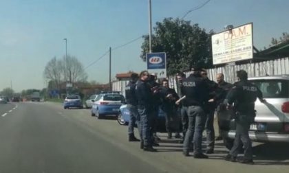 Ladro d'auto inseguito da sei volanti alla fine si ferma a Monza