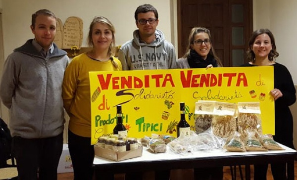 Lesmo: solidarietà con i prodotti tipici di Norcia