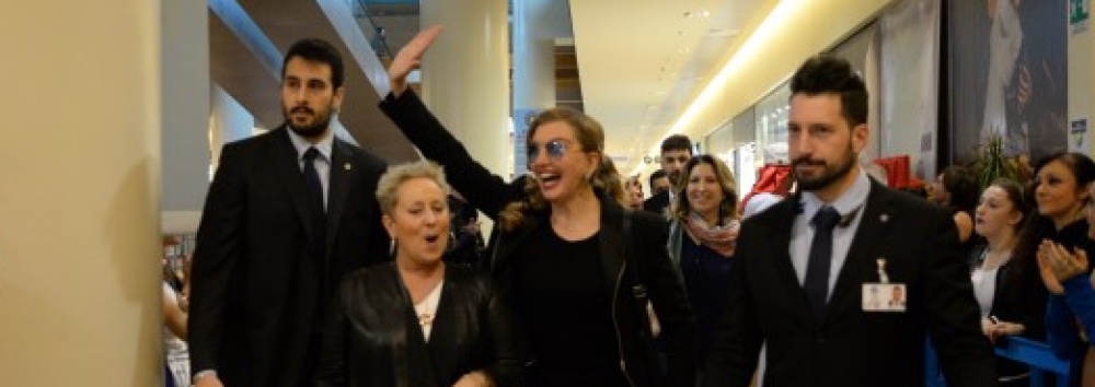 Milly Carlucci a Monza per le selezioni di “Ballando con le stelle”