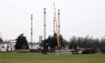 Nel Parco di Monza sta prendendo forma il palco di Papa Francesco