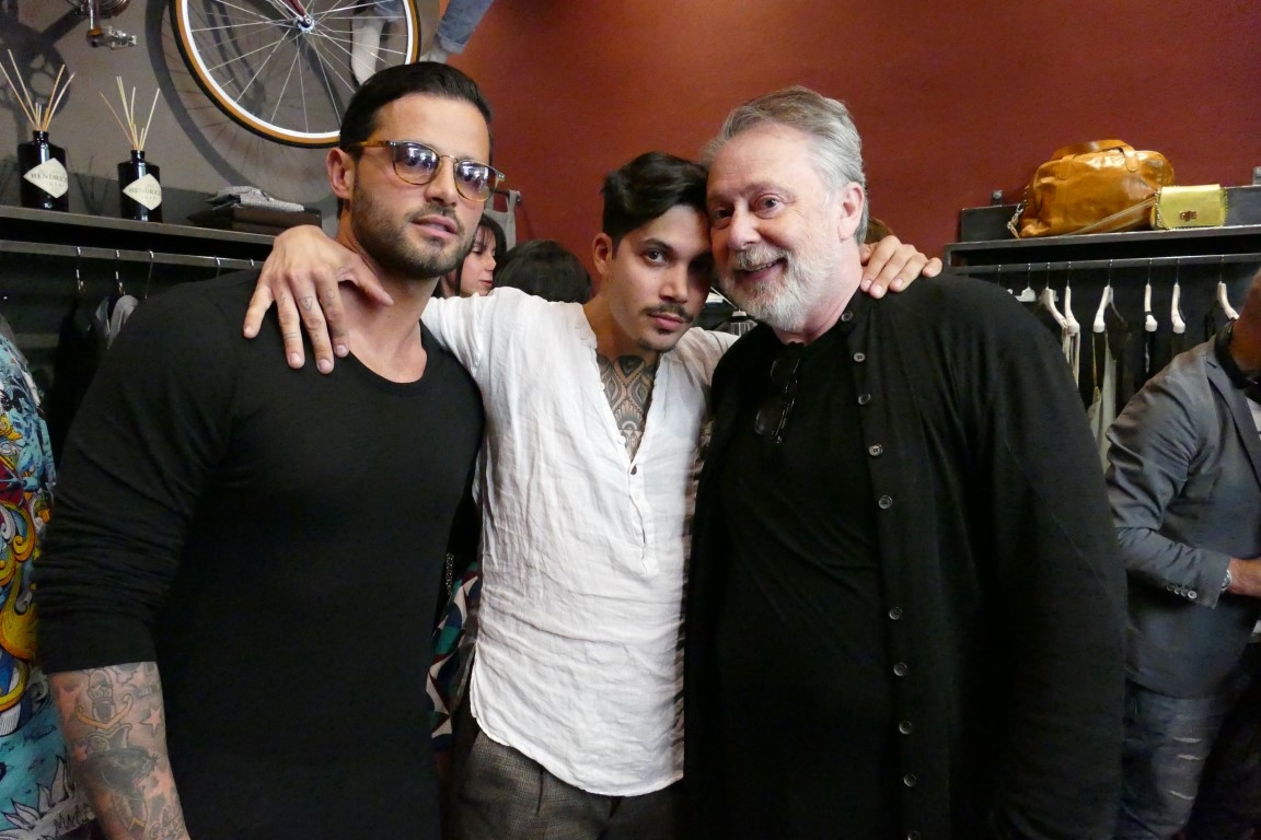 Inaugura boutique a Monza con Lele Mora, poi viene arrestato