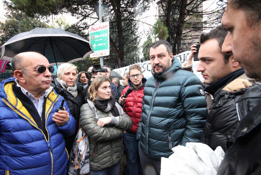 Profughi, Salvini movimenta il weekend monzese: doppia incursione