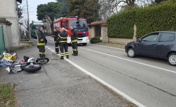 Ronco Briantino, incidente in via 4 novembre