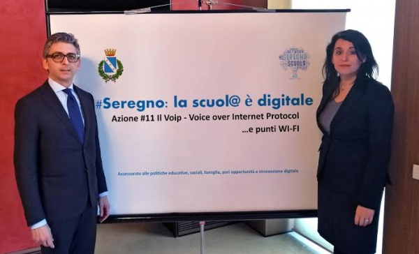 Seregno: A scuola e in Comune si telefona con Internet