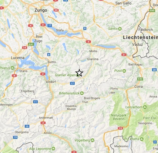 Terremoto di magnitudo 4.4 in Svizzera, avvertite scosse nel nord Italia