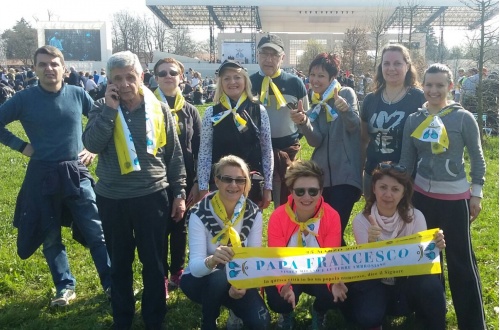 Triuggio – Il coro Sant’Ambrogio ha cantato per il Papa
