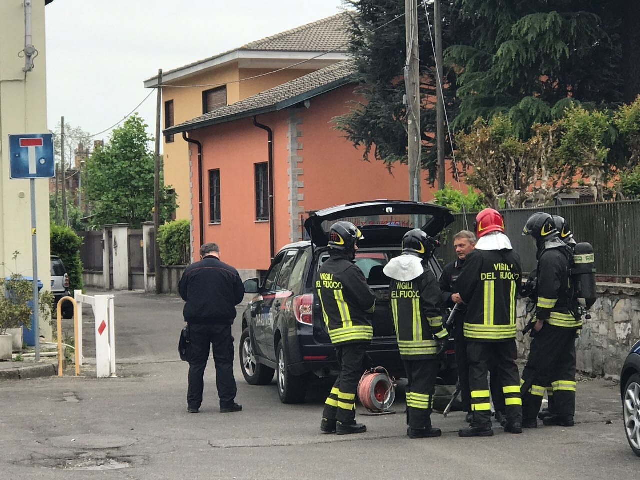 ALLARME A MONZA Valigia sospetta fatta brillare