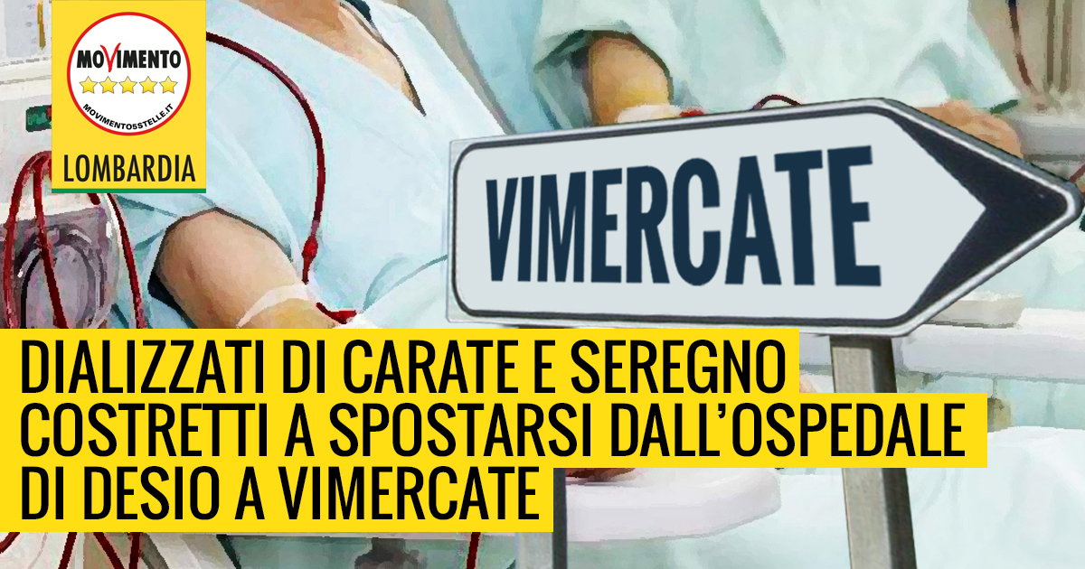 Dializzati trasferiti a Vimercate, l’assessore rassicura i pazienti