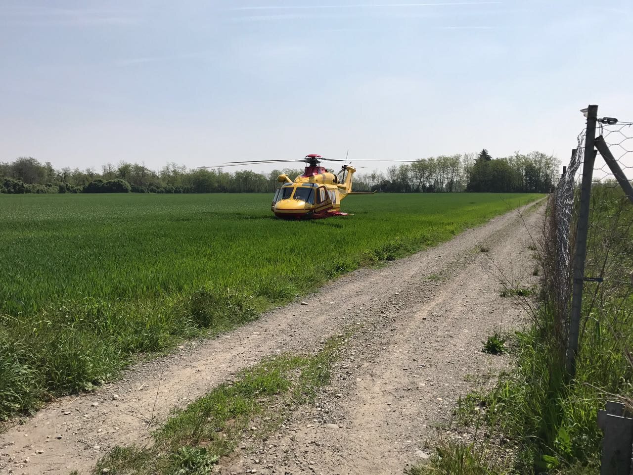 Grave incidente in azienda ad Agrate