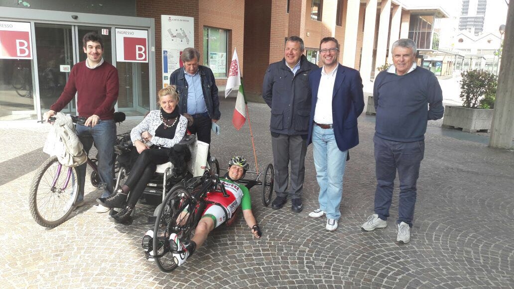 Desio si prepara al Giro d’Italia di Handbike