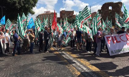 Previdenza sociale: oltre 700 edili lombardi in piazza