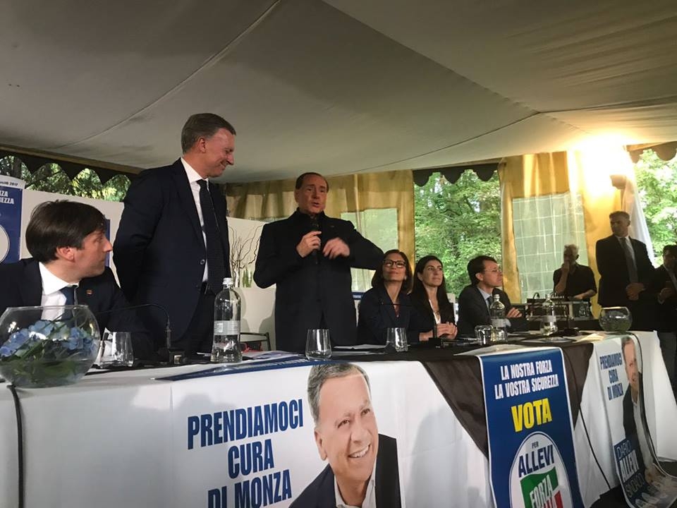 Berlusconi: con Allevi Monza una città con verde e fiori