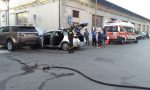 Grave incidente a Lissone, feriti incastrati