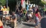 Monza, flash mob delle associazioni per "Una ciclabile fino alla metro!" VIDEO