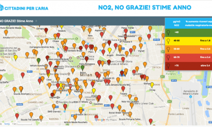 Milano, dati allarmanti: biossido di azoto fuori legge ovunque