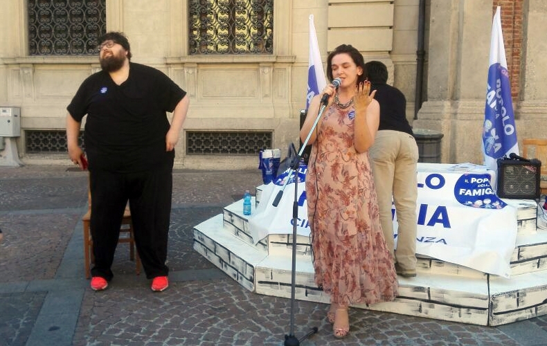 Elezioni, Mario Adinolfi a Monza per sostenere la lista ultracattolica