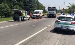 Bellusco: incidente lungo la provinciale. Grave un 54enne VIDEO