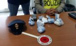 Briosco, auto in panne imbottita di droga