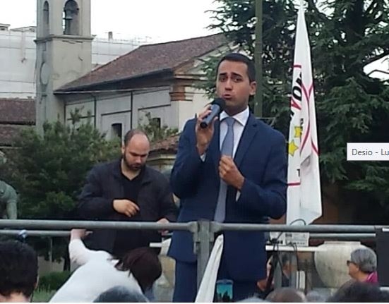 Elezioni a Monza: sabato Di Maio (M5S) in città