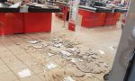 Lissone, supermercato: crolla controsoffitto al Simply di via Di Vittorio