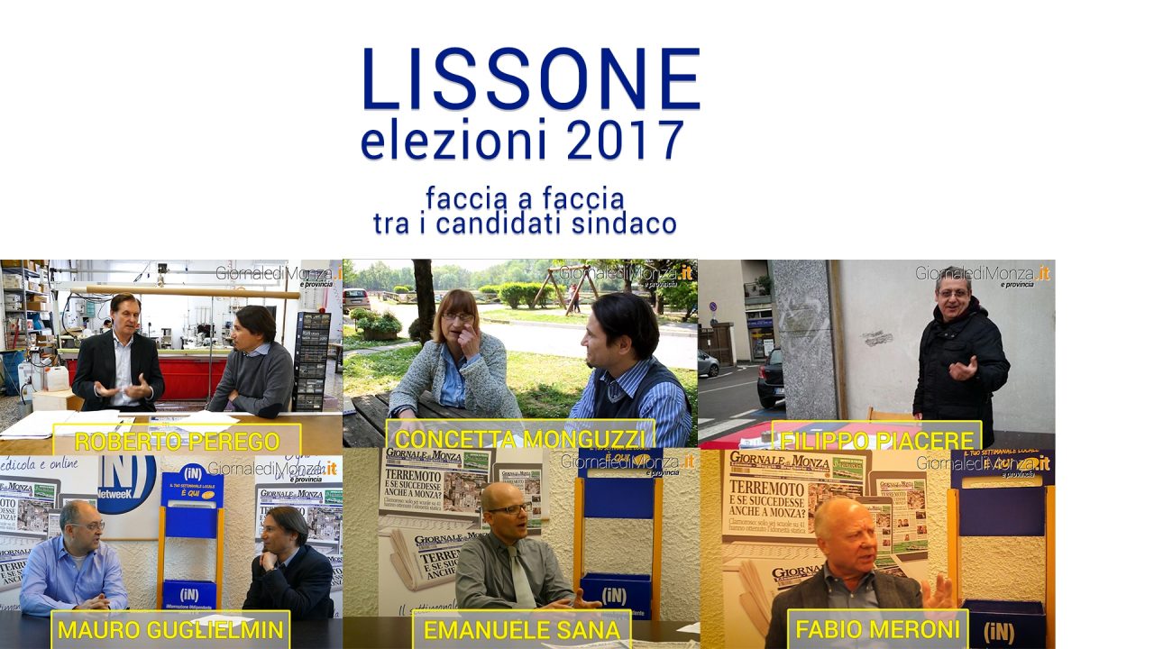 Elezioni Lissone: primo faccia a faccia fra candidati, mercoledì sera