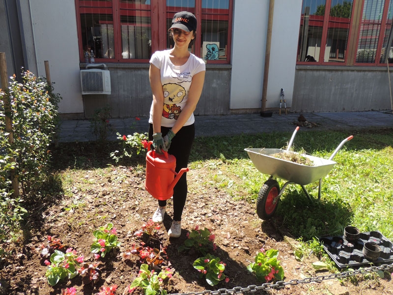 All’Omnicomprensivo gli studenti diventano giardinieri