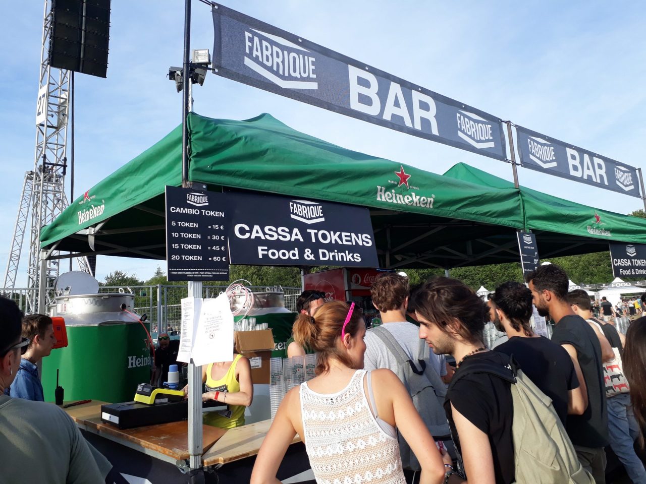Monza I-Days Radiohead polemica Token