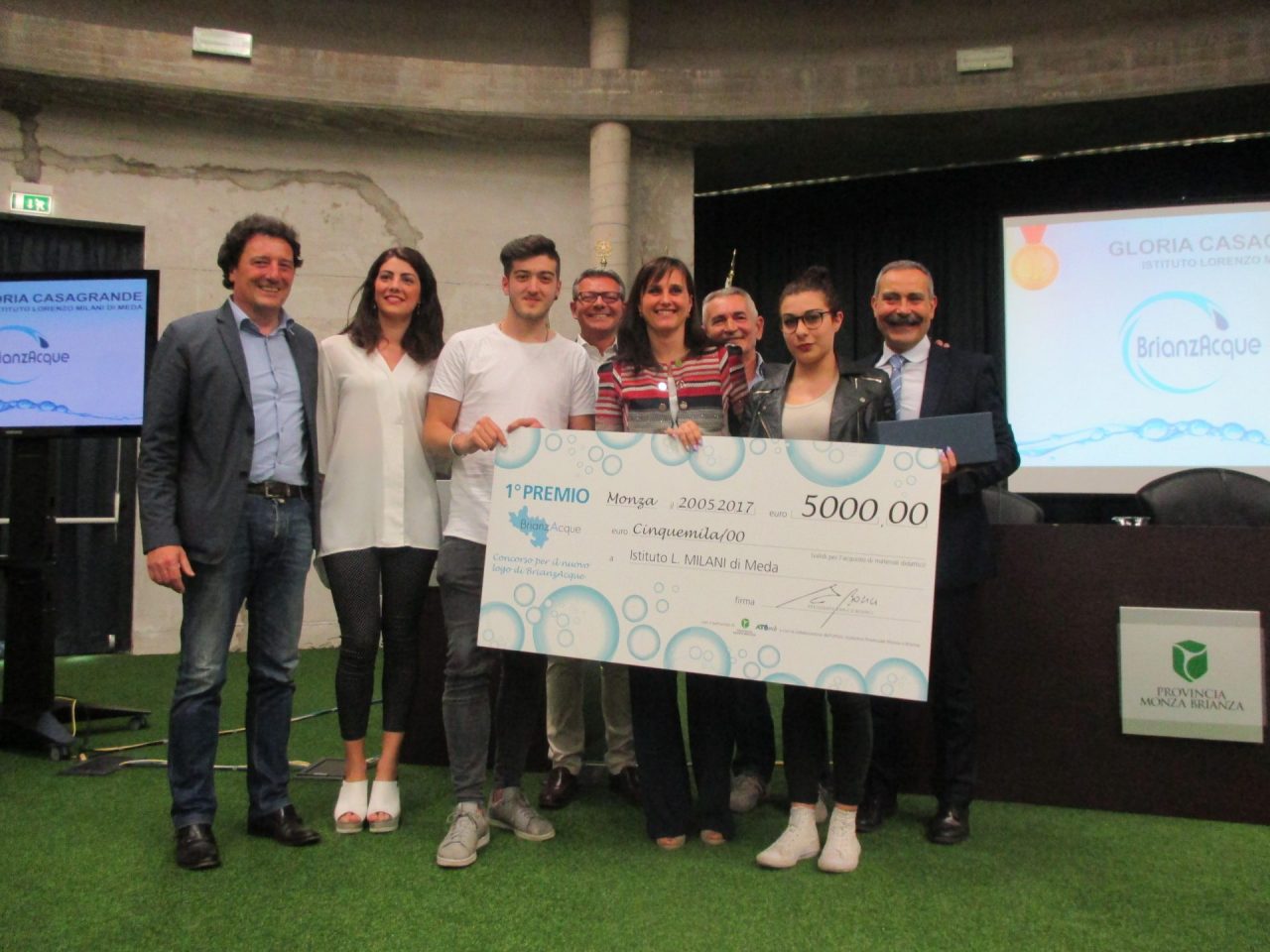 Concorso BrianzAcque, è del Don Milani di Meda il logo più bello