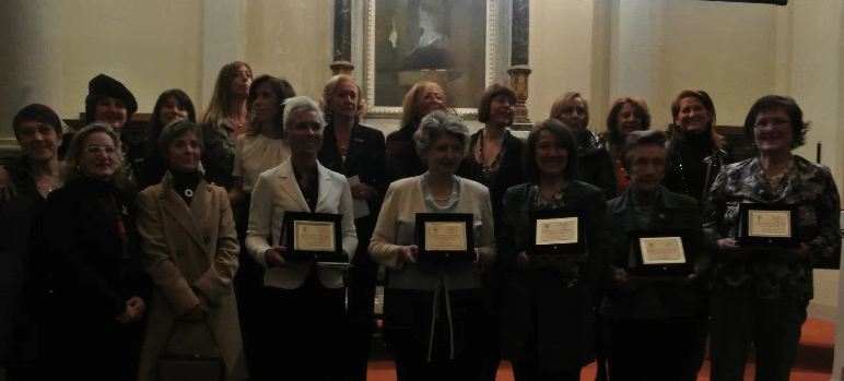 Monzesi premiati dalla Federazione Italiana Donne Arti