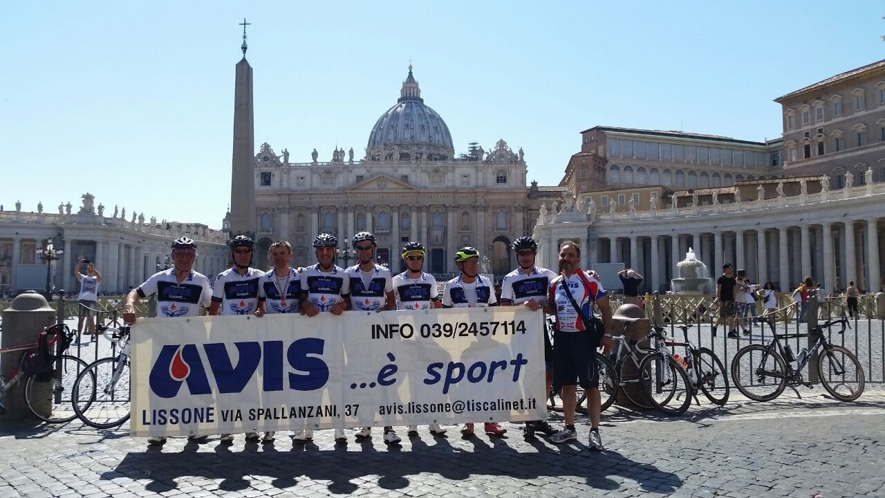 Lissone, trasferta a Roma per il Bike Team Avis