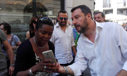 Elezioni, Salvini di nuovo a Monza al mercato