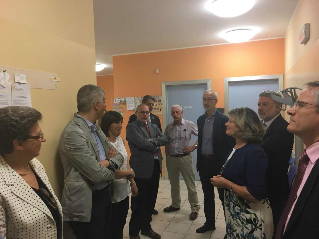 Polo sociosanitario di Agrate: i dirigenti dell’Ats Brianza in visita