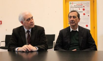 Il sindaco di Milano Beppe Sala a Monza per Scanagatti