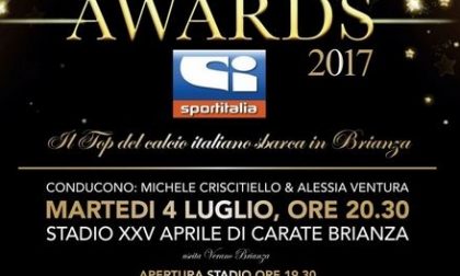 Carate ospita Sportitalia Awards 2017, la grande festa del calcio