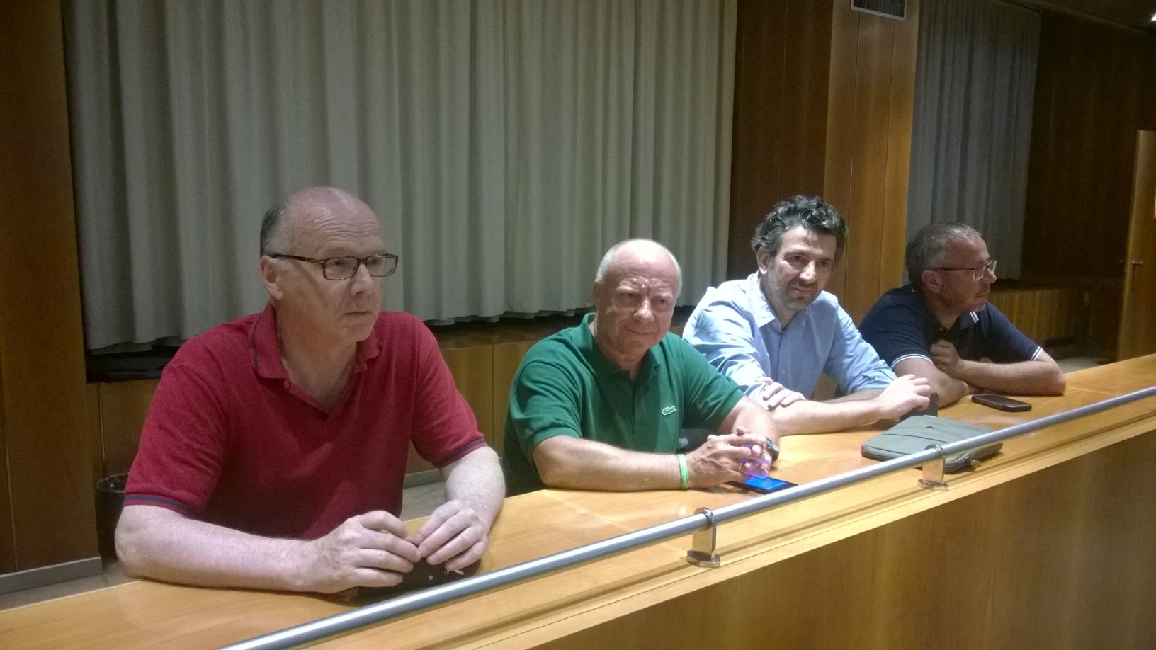 Lino Fossati, Fabio Meroni e Massimo Zanello / foto Stefania Galletti