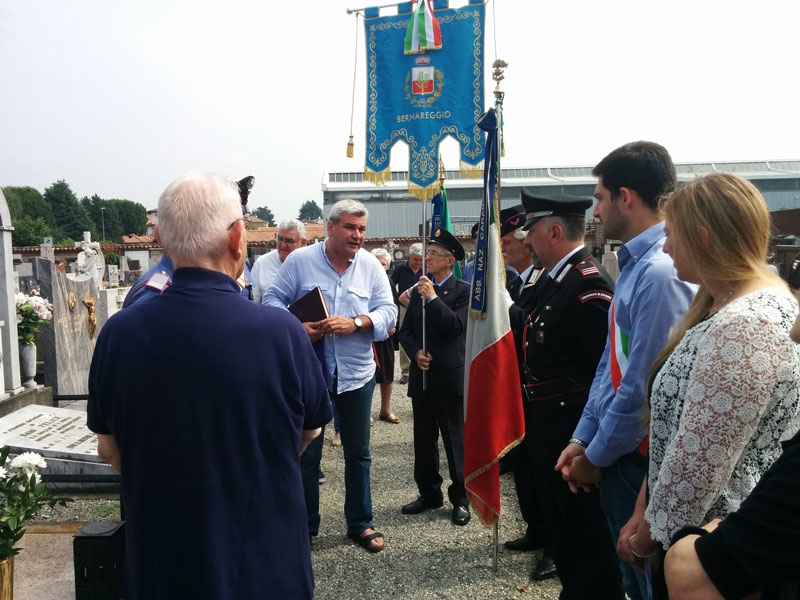BERNAREGGIO commemora l’amato maresciallo Piantadosi VIDEO