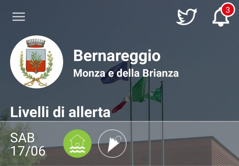 Bernareggio: grazie a Librarisk notizie in tempo reale sugli allagamenti