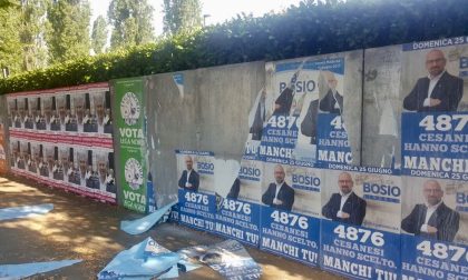 Elezioni: a Cesano strappati i manifesti del candidato sindaco del centrodestra