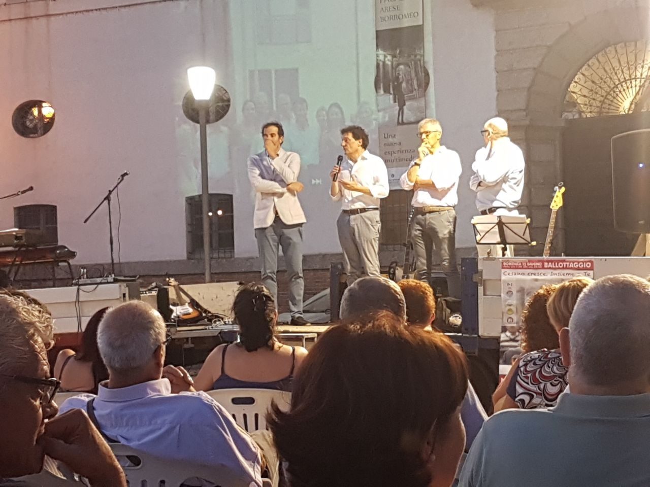 Elezioni Cesano, festa finale per il centrosinistra: Longhin fiducioso