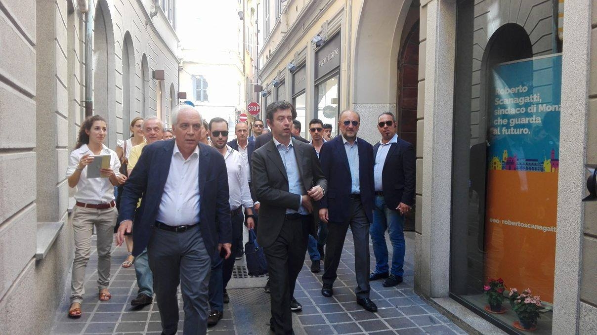 Monza Elezioni: il Ministro Orlando in città per sostenere Scanagatti