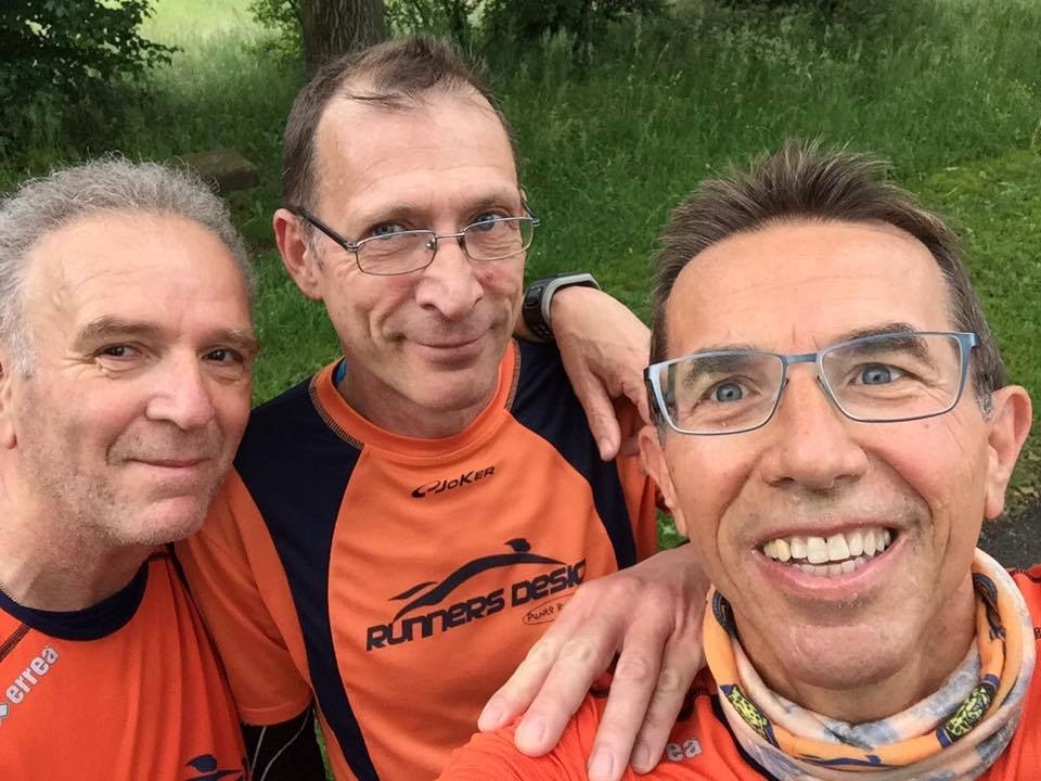 Tre runners di Desio alla Monza-Resegone per  aiutare il Banco Alimentare